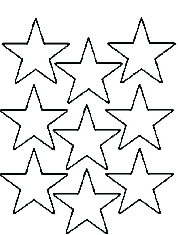 100 Star Coloring Pages Templates Printable 91