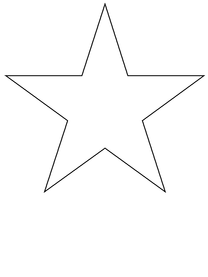 100 Star Coloring Pages Templates Printable 93