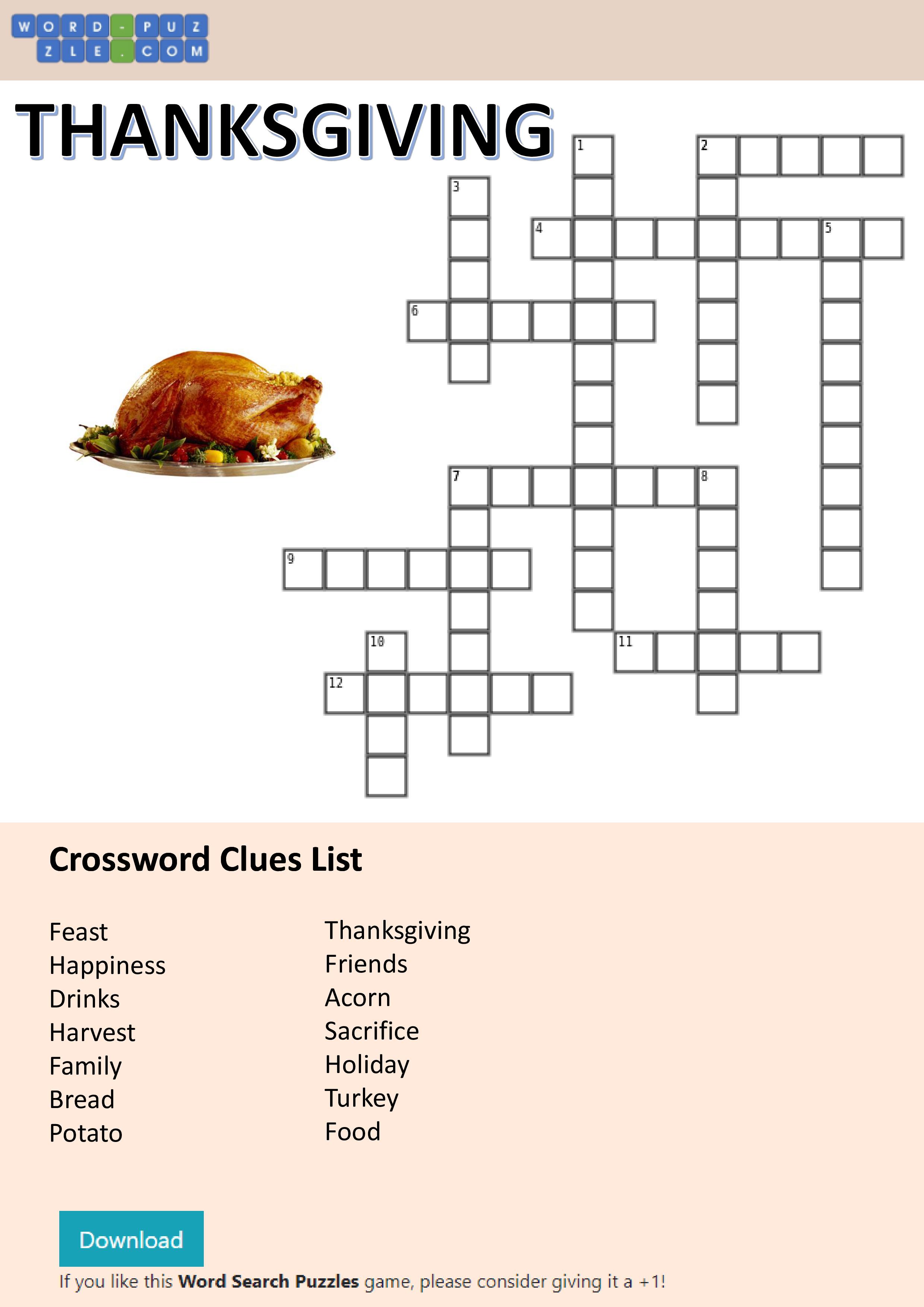 101 Crossword Puzzles for Adults Printable 100