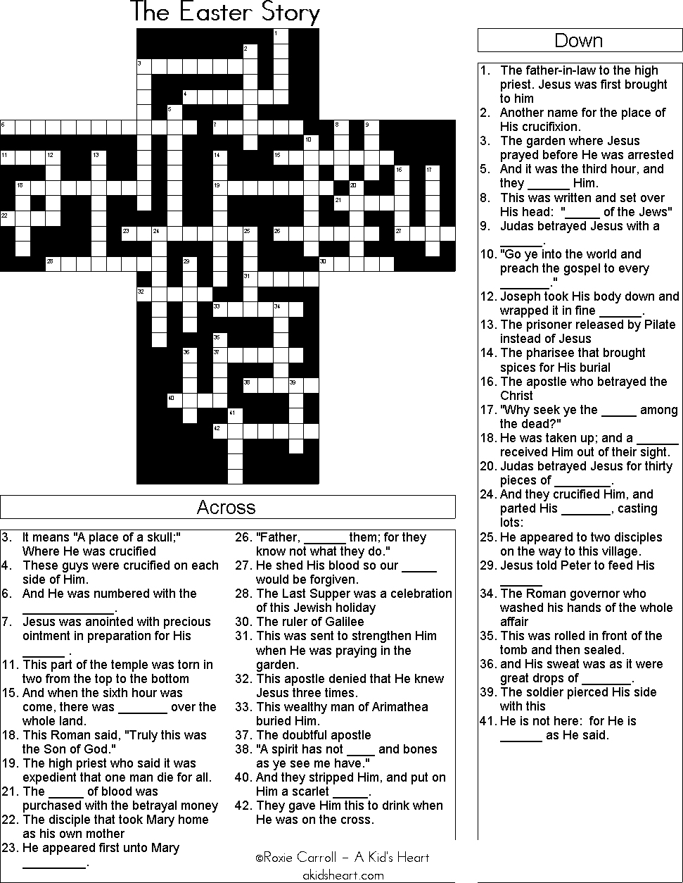 101 Crossword Puzzles for Adults Printable 28