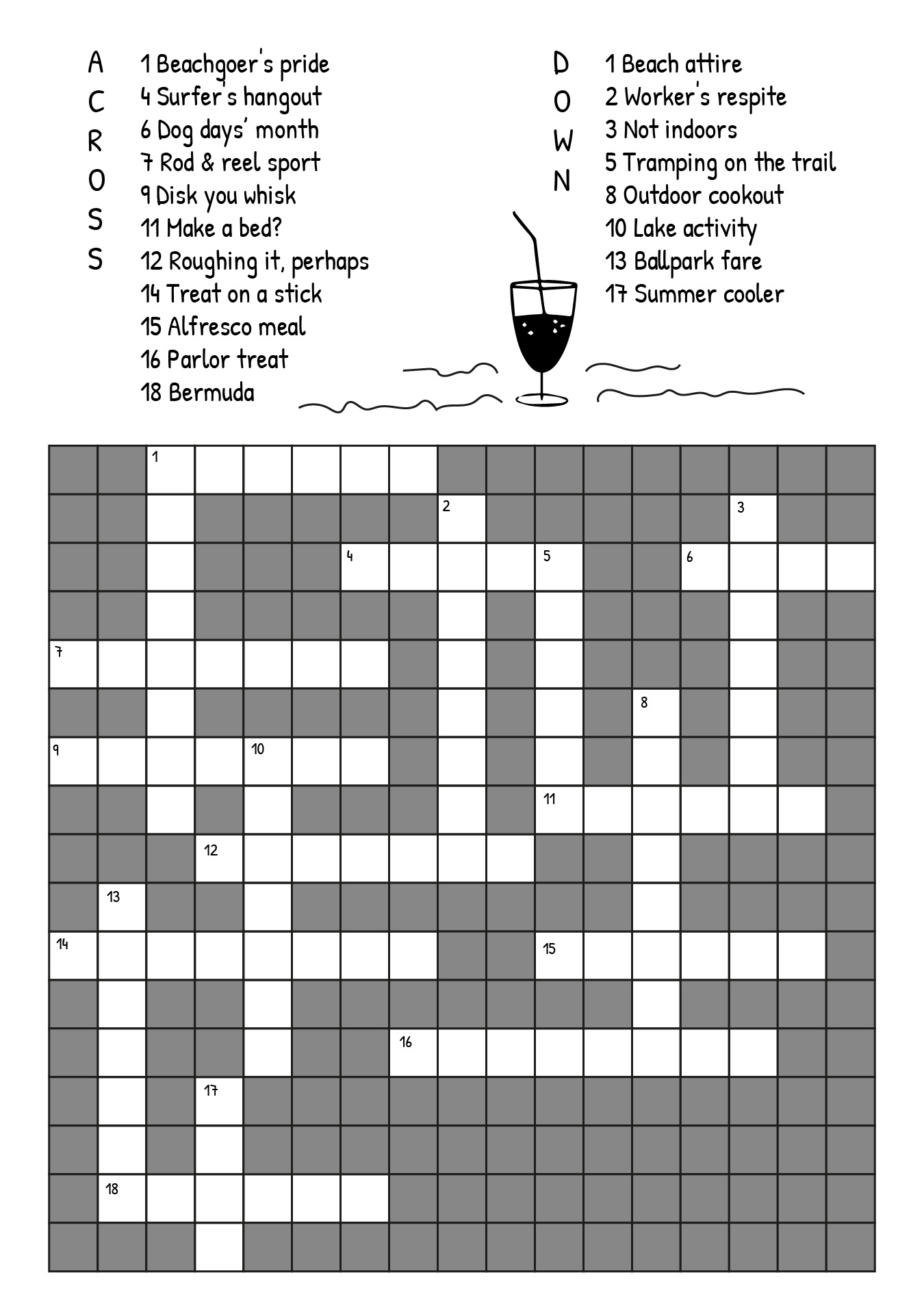 101 Crossword Puzzles for Adults Printable 48