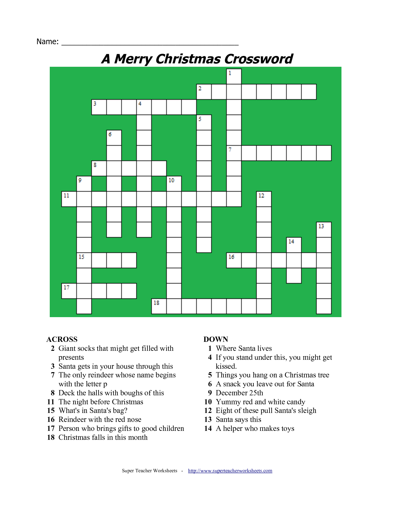 101 Crossword Puzzles for Adults Printable 5