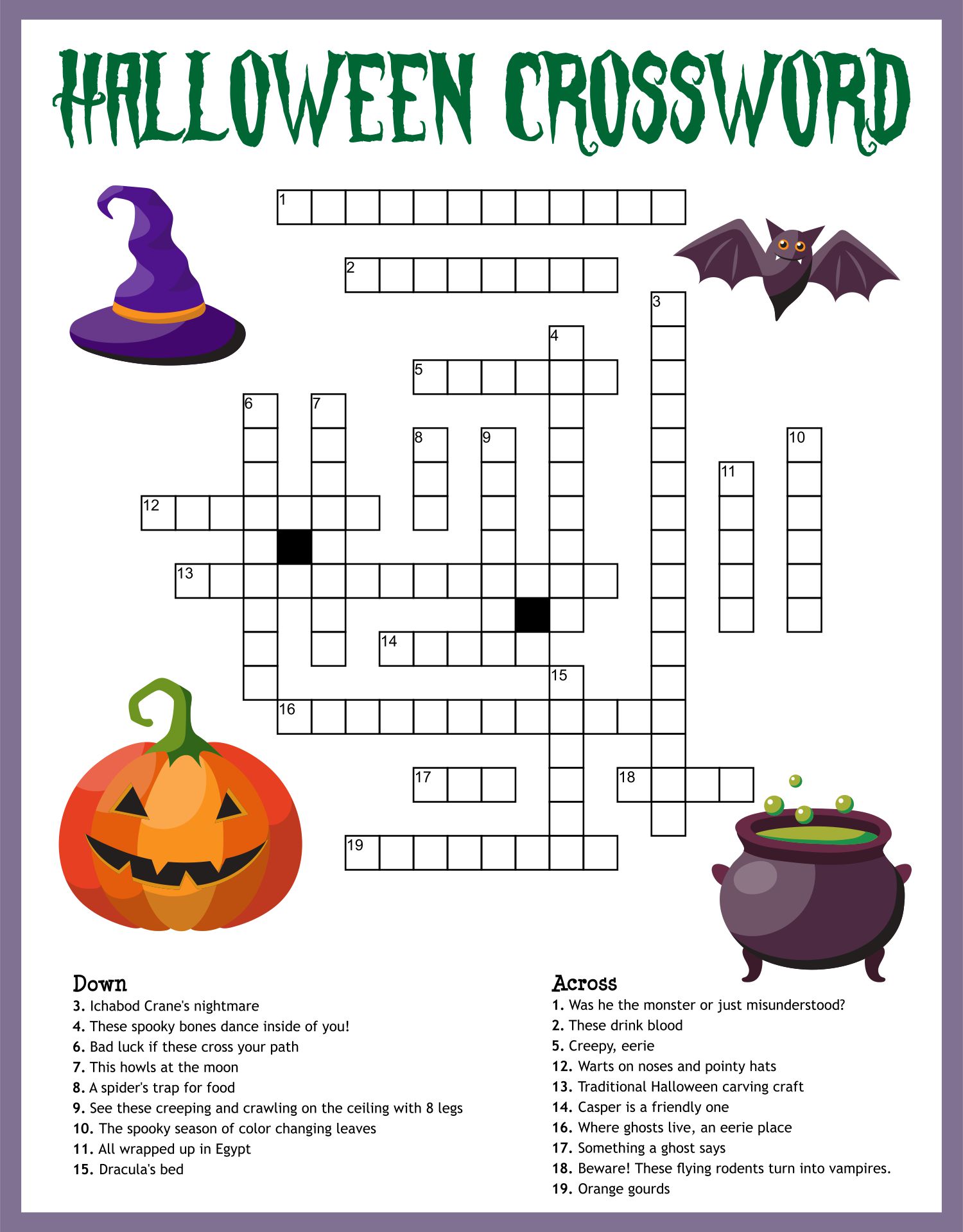 101 Crossword Puzzles for Adults Printable 72