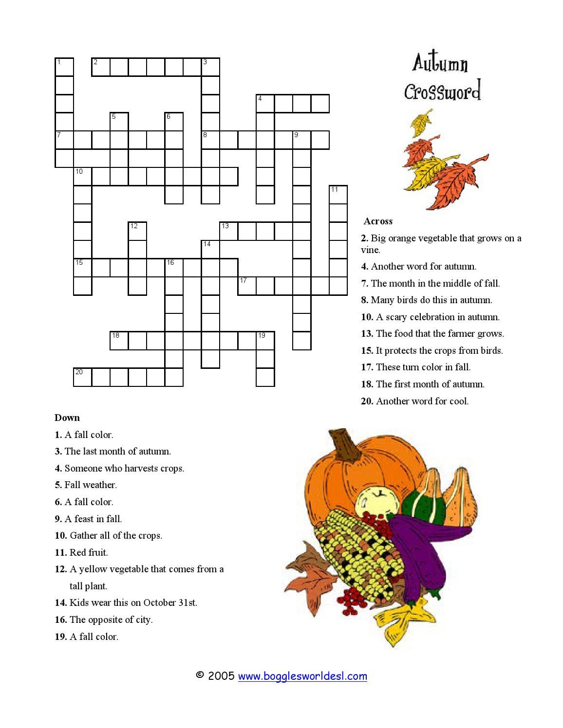 101 Crossword Puzzles for Adults Printable 80