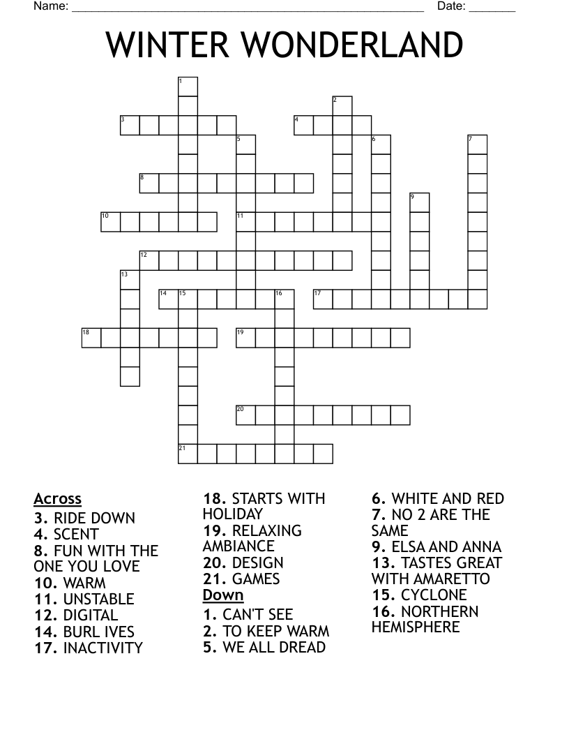 101 Crossword Puzzles for Adults Printable 96