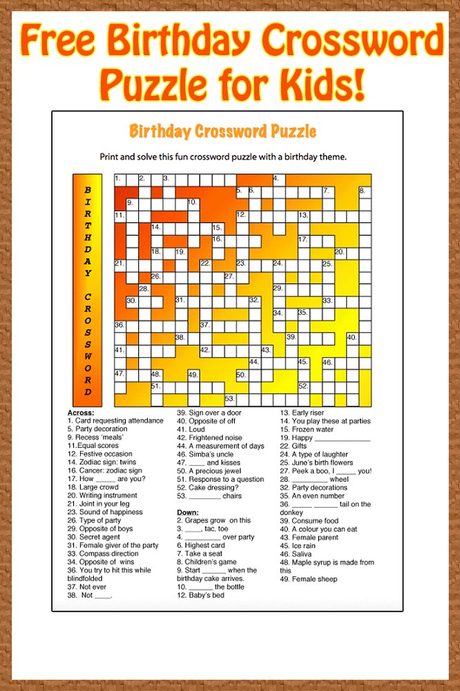 101 Crossword Puzzles for Adults Printable 97