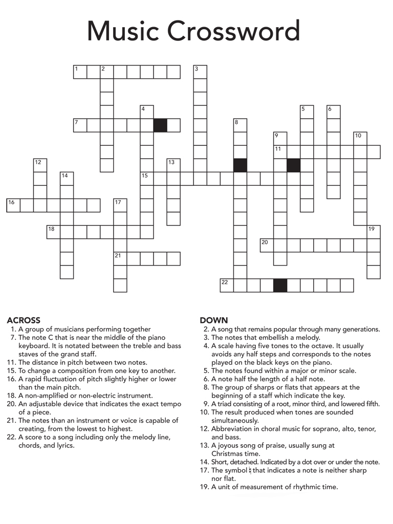 101 Crossword Puzzles for Adults Printable 98