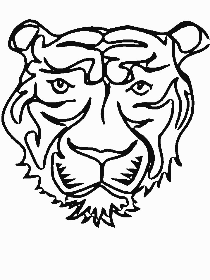 101 Tiger Coloring Pages for Kids Printable 20