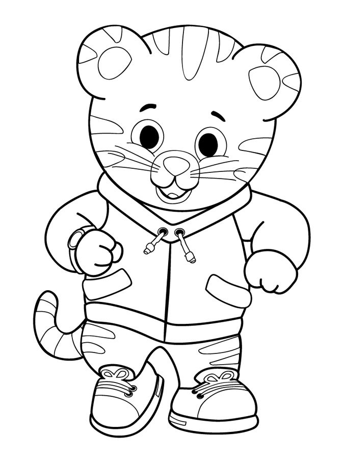 101 Tiger Coloring Pages for Kids Printable 37