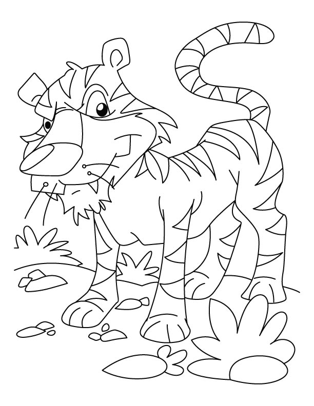 101 Tiger Coloring Pages for Kids Printable 38