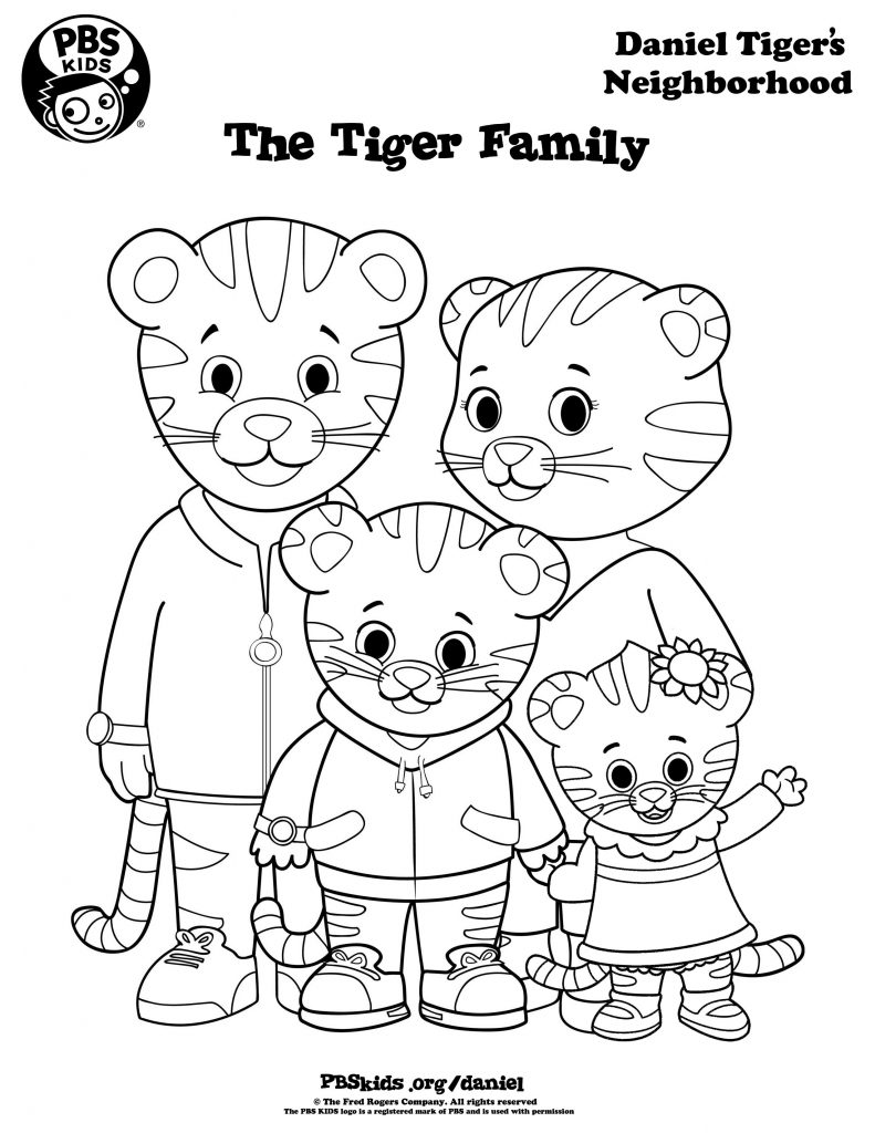 101 Tiger Coloring Pages for Kids Printable 43