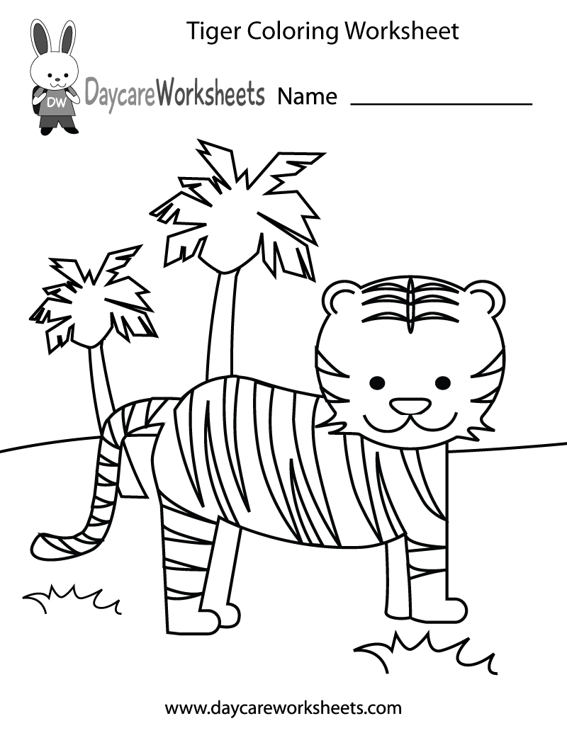 101 Tiger Coloring Pages for Kids Printable 70