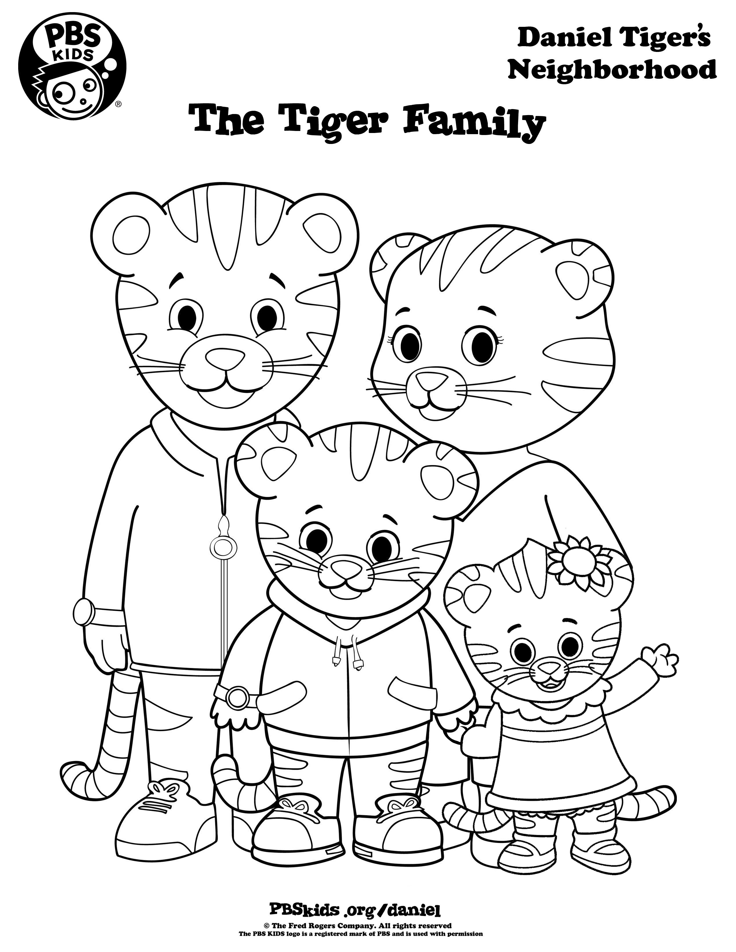 101 Tiger Coloring Pages for Kids Printable 84