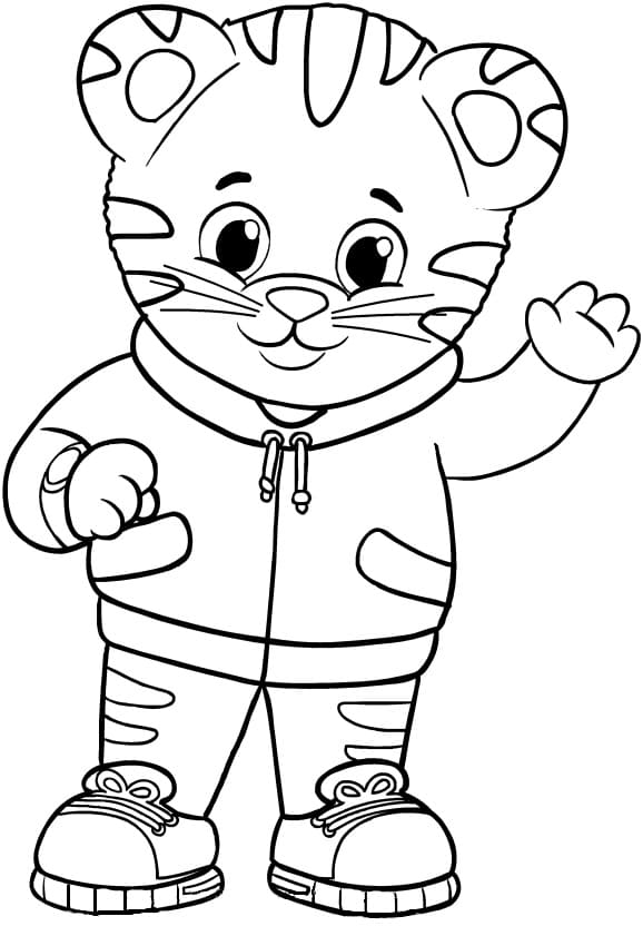 101 Tiger Coloring Pages for Kids Printable 88