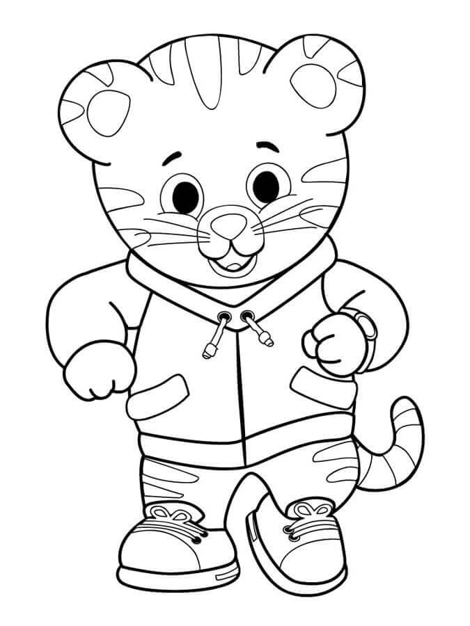 101 Tiger Coloring Pages for Kids Printable 92