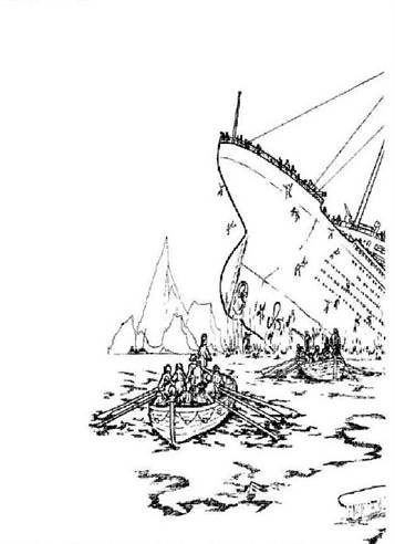 102 Free Printable Titanic Coloring Pages for Kids 33