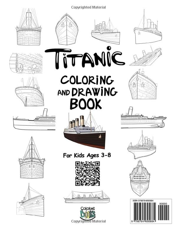 102 Free Printable Titanic Coloring Pages for Kids 35