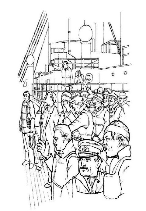 102 Free Printable Titanic Coloring Pages for Kids 57