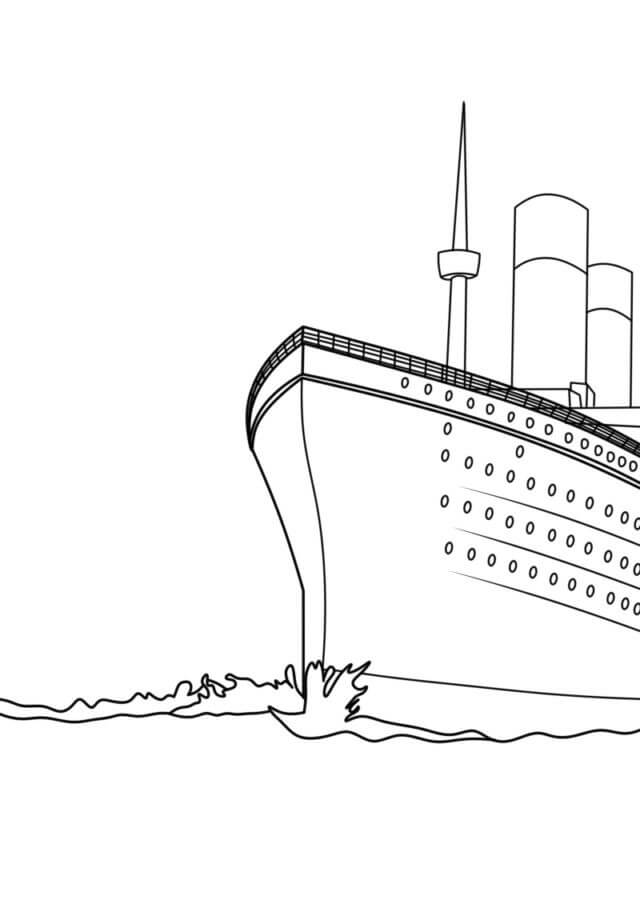 102 Free Printable Titanic Coloring Pages for Kids 61