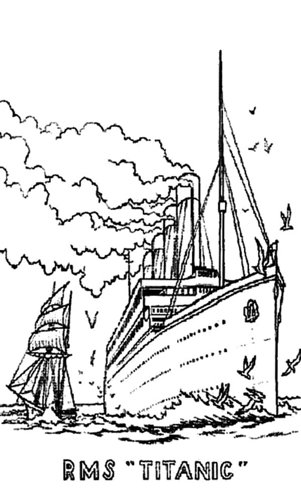 102 Free Printable Titanic Coloring Pages for Kids 83