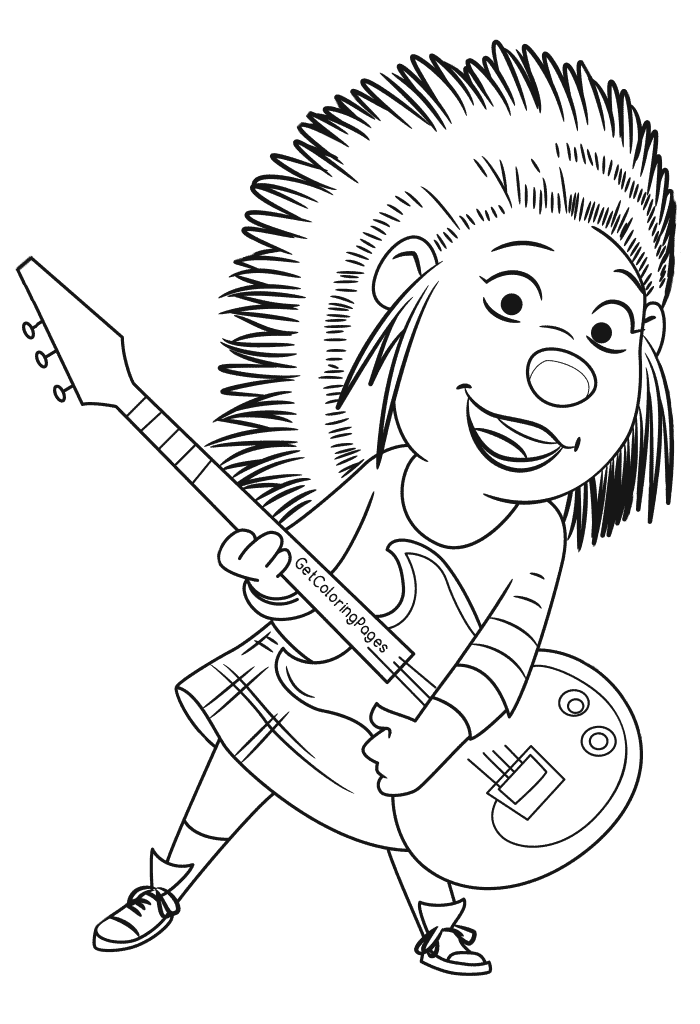 102 Sing Coloring Pages Printable 1