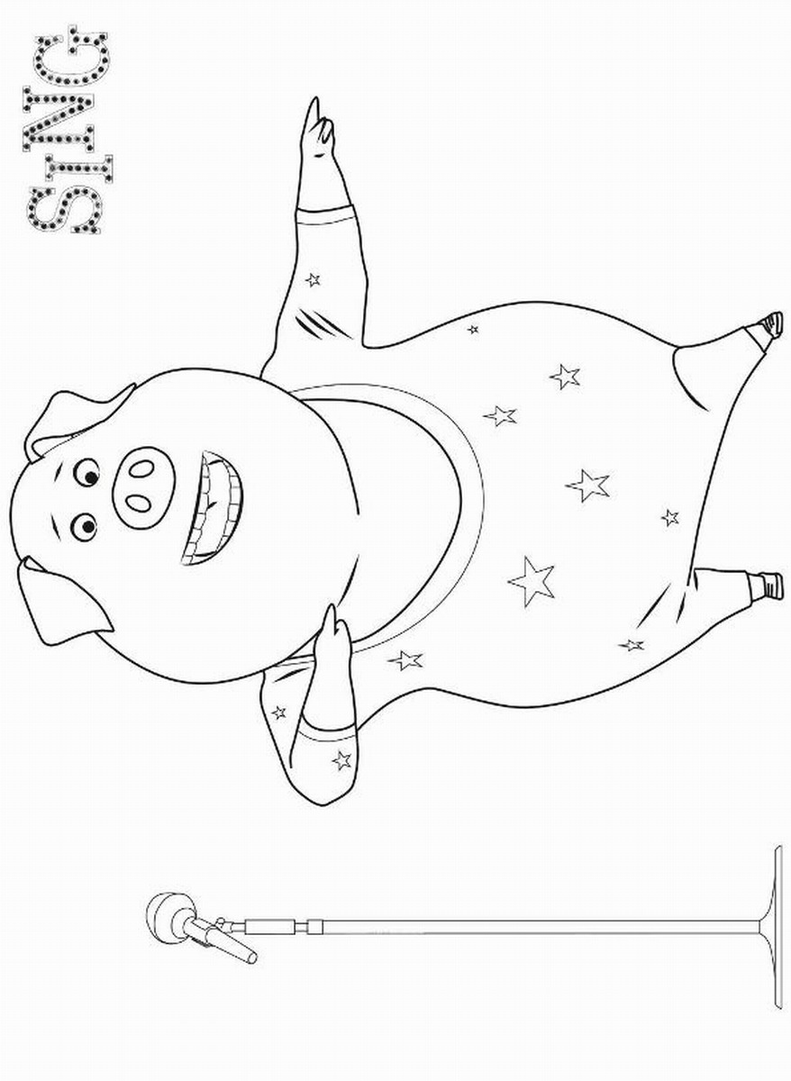 102 Sing Coloring Pages Printable 101