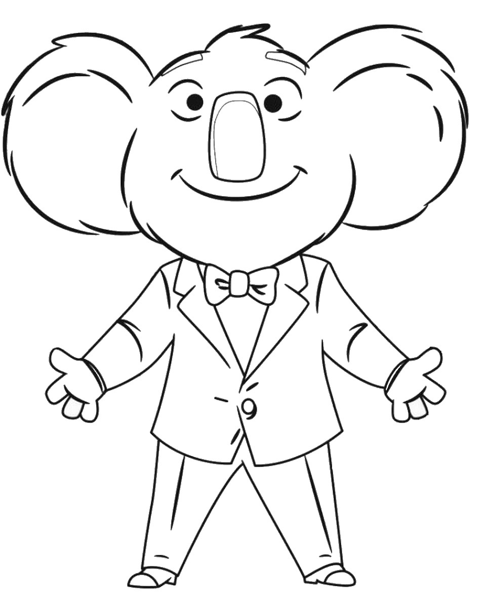 102 Sing Coloring Pages Printable 15