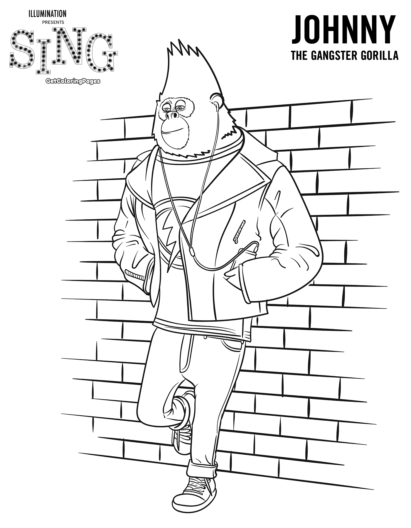 102 Sing Coloring Pages Printable 2