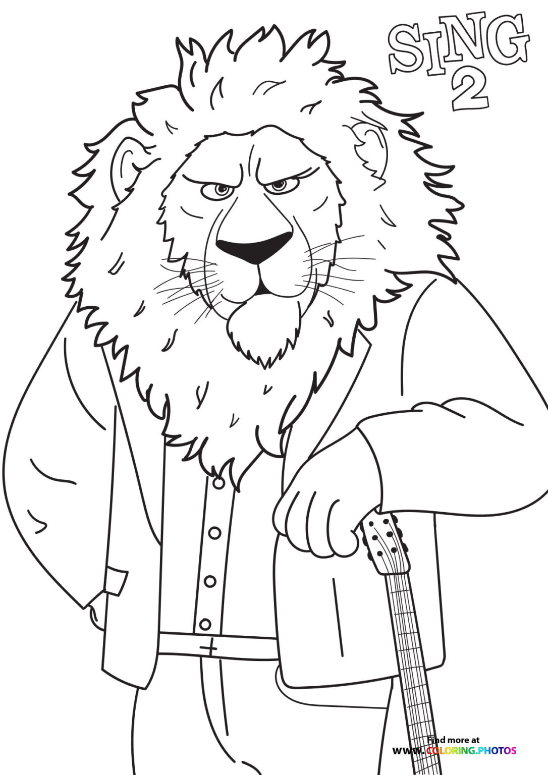 102 Sing Coloring Pages Printable 25