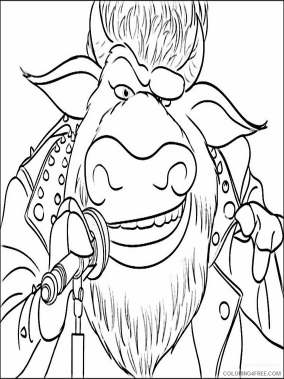 102 Sing Coloring Pages Printable 38