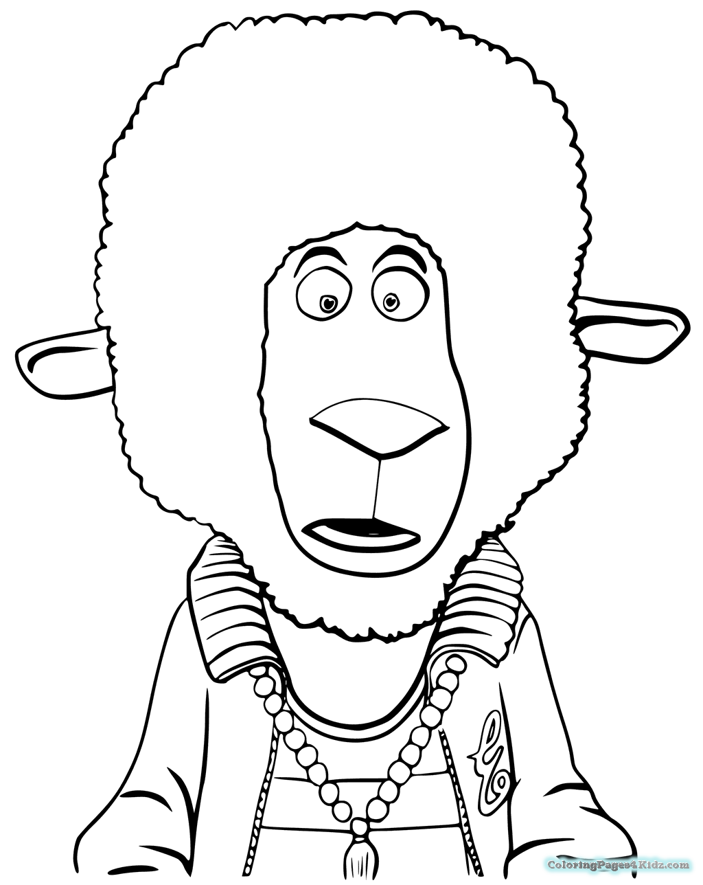 102 Sing Coloring Pages Printable 48