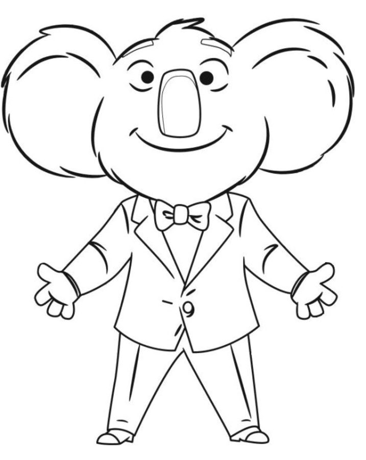 102 Sing Coloring Pages Printable 5