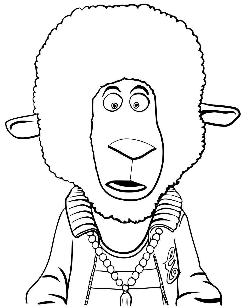 102 Sing Coloring Pages Printable 7