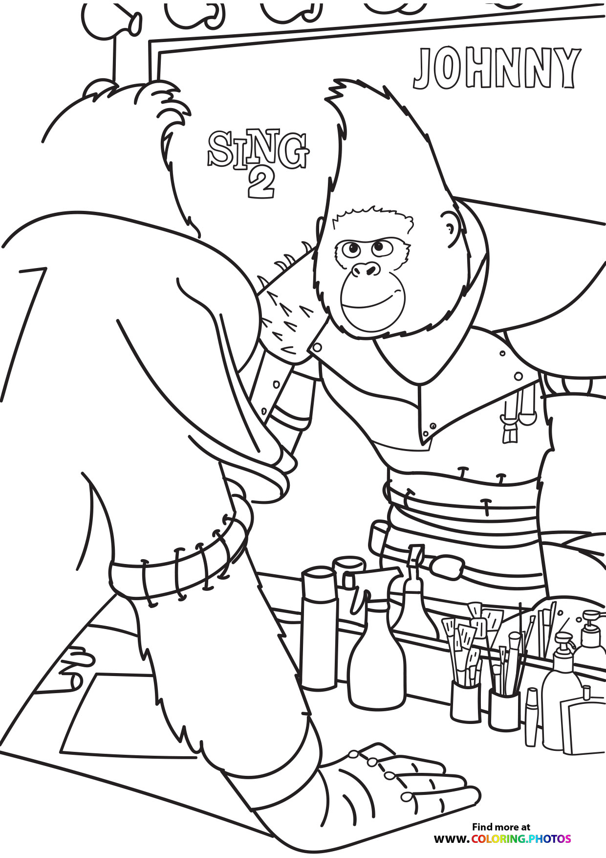 102 Sing Coloring Pages Printable 70