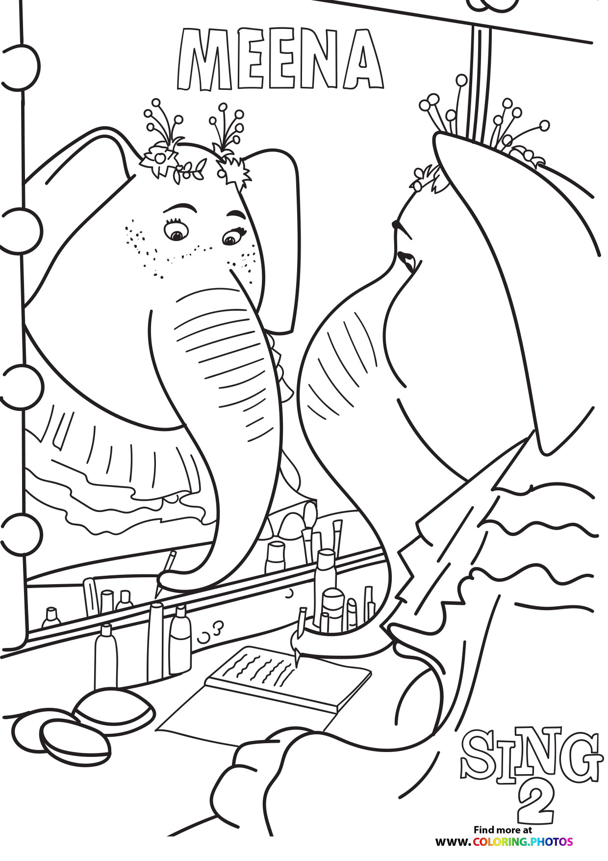 102 Sing Coloring Pages Printable 82