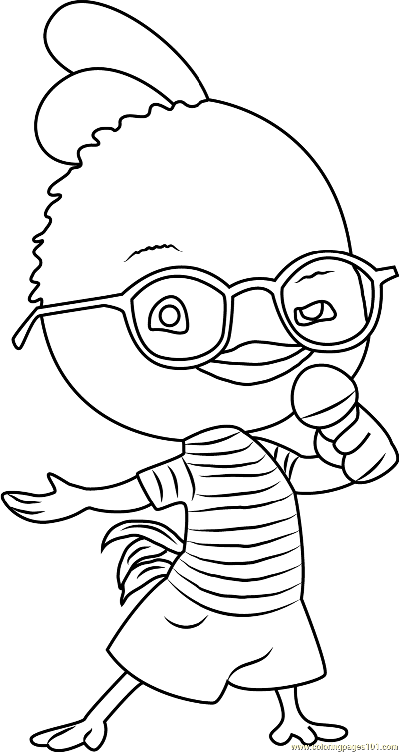 102 Sing Coloring Pages Printable 96