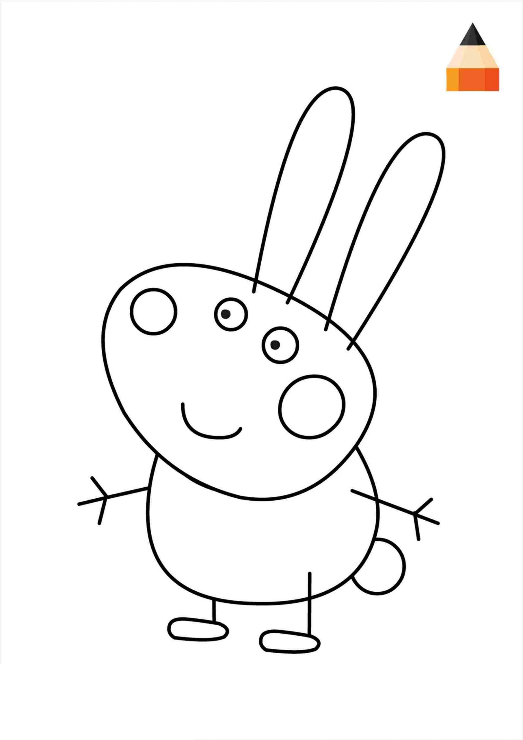 109 Peppa Pig Coloring Pages Printable 27