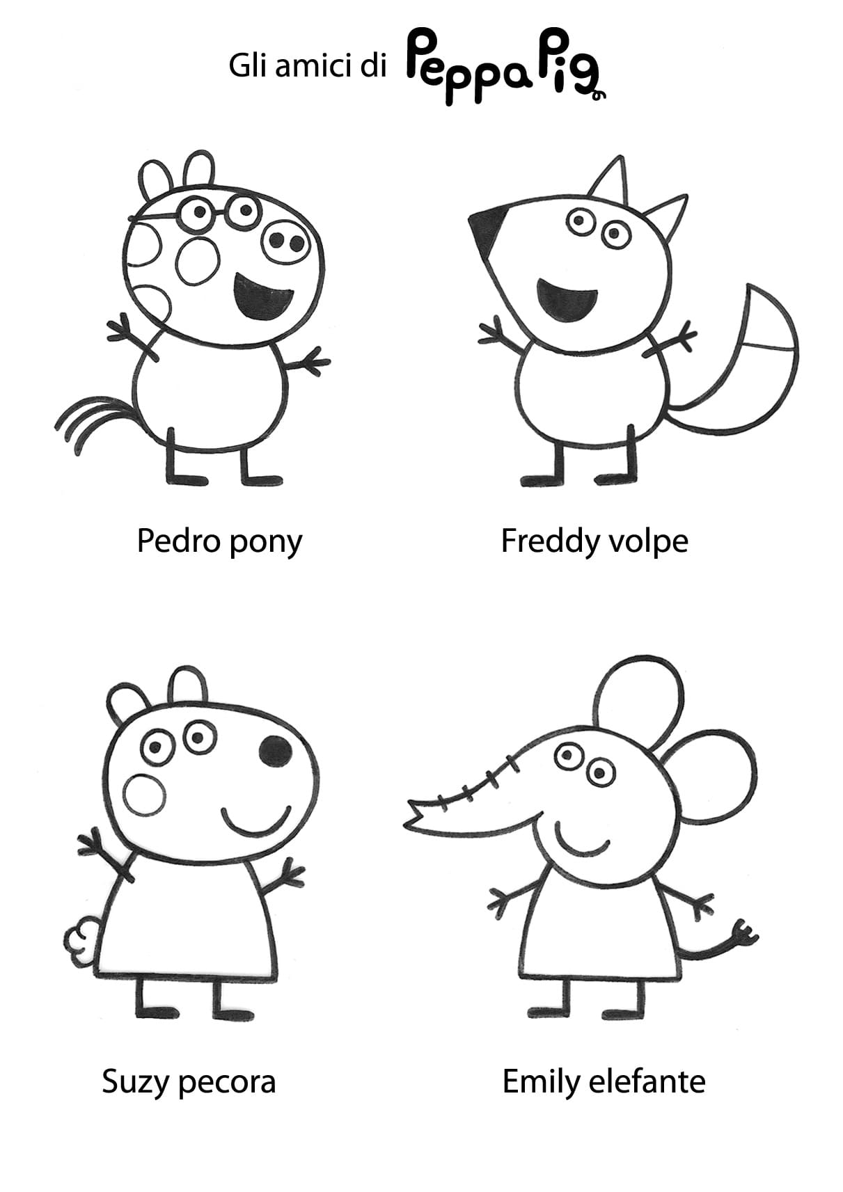 109 Peppa Pig Coloring Pages Printable 33