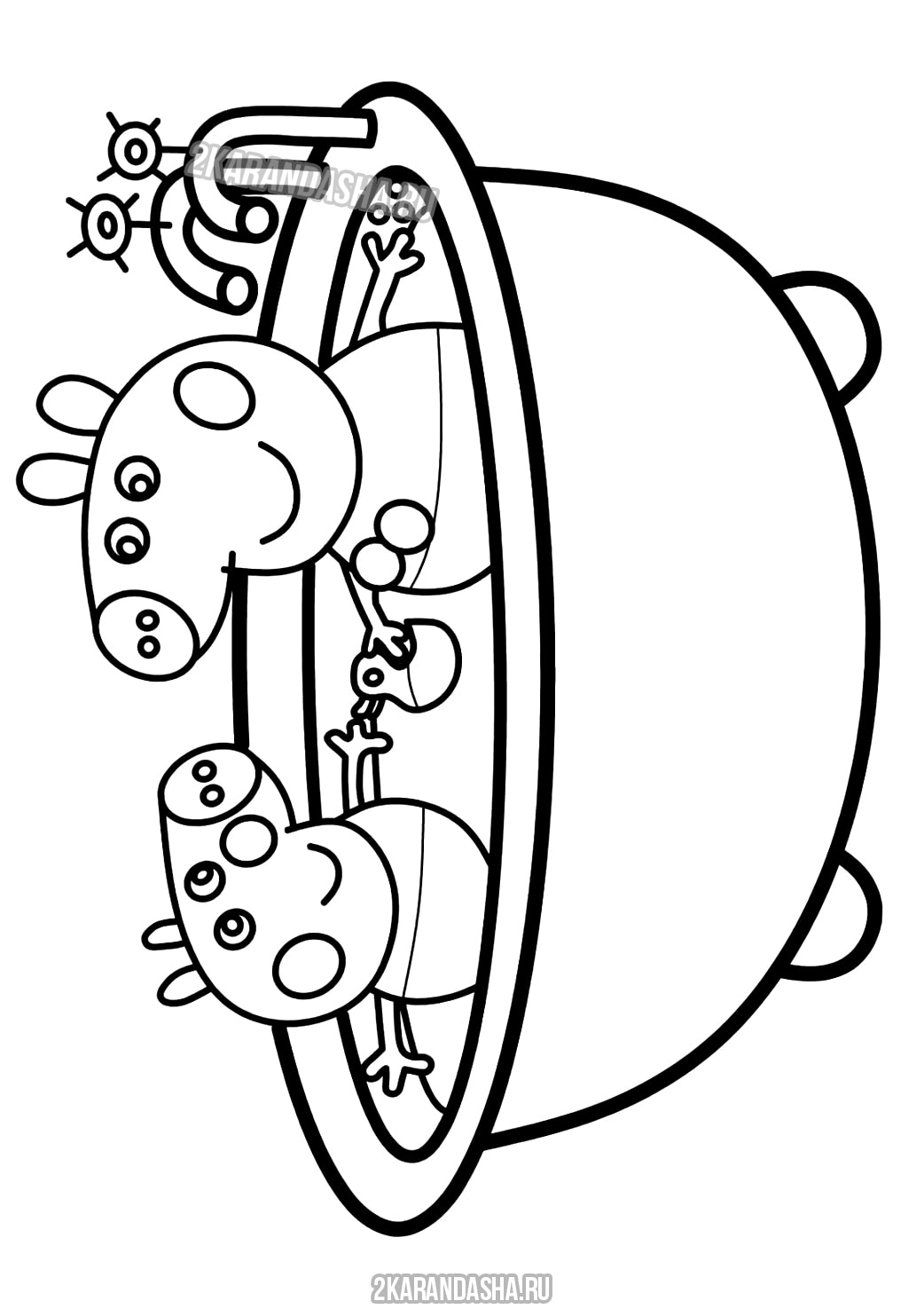 109 Peppa Pig Coloring Pages Printable 48