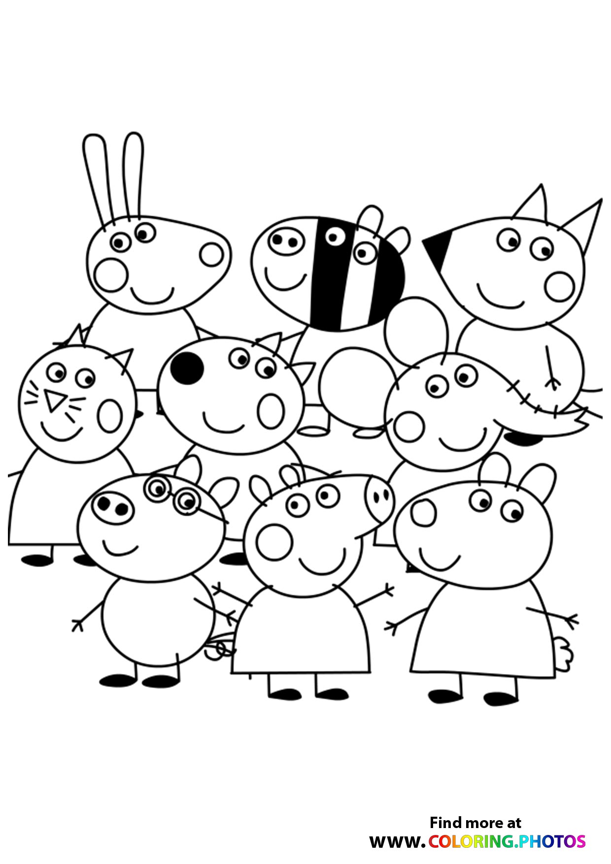 109 Peppa Pig Coloring Pages Printable 52