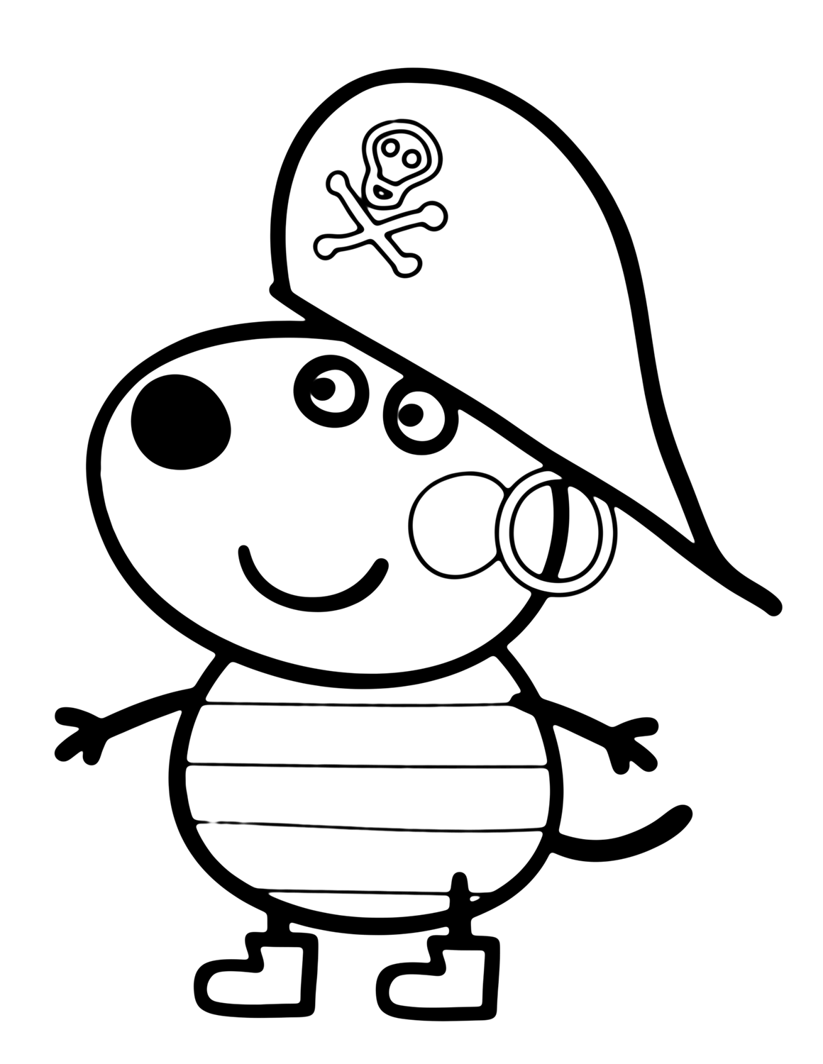 109 Peppa Pig Coloring Pages Printable 53