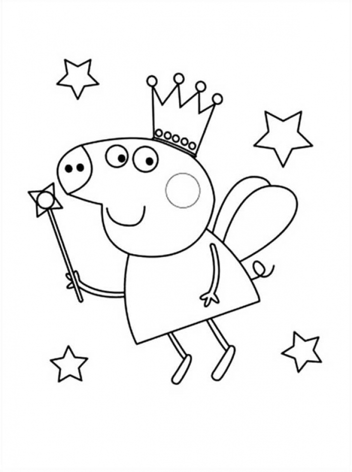 109 Peppa Pig Coloring Pages Printable 59