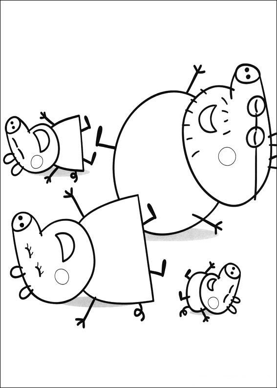 109 Peppa Pig Coloring Pages Printable 62