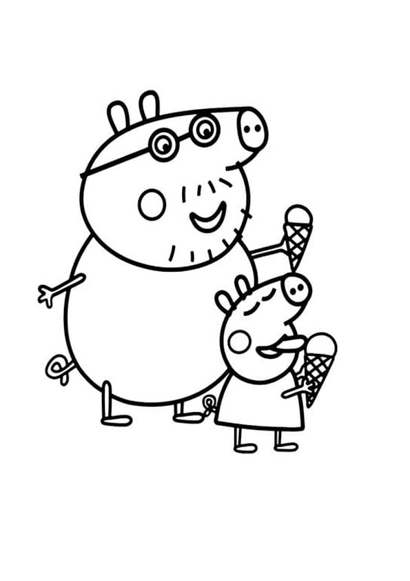 109 Peppa Pig Coloring Pages Printable 69