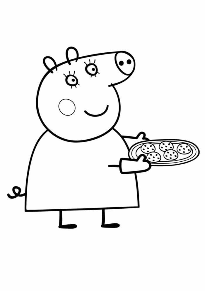 109 Peppa Pig Coloring Pages Printable 71