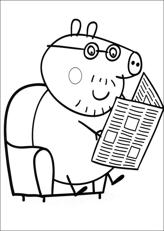 109 Peppa Pig Coloring Pages Printable 74