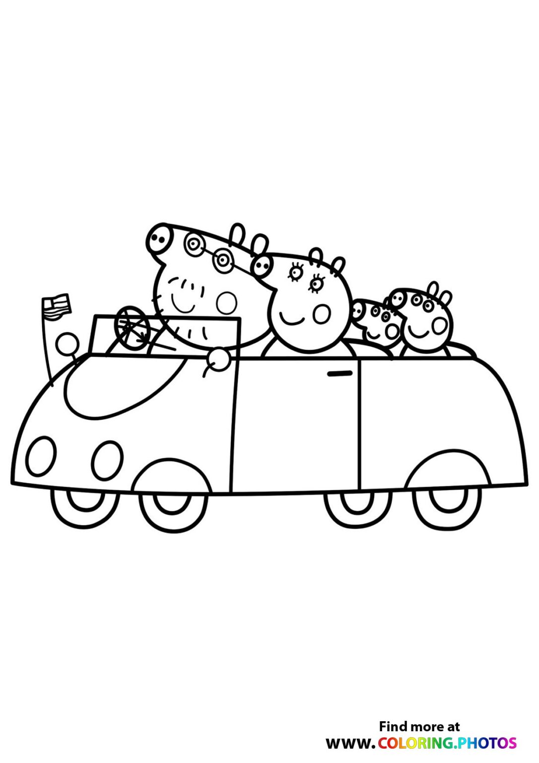 109 Peppa Pig Coloring Pages Printable 81