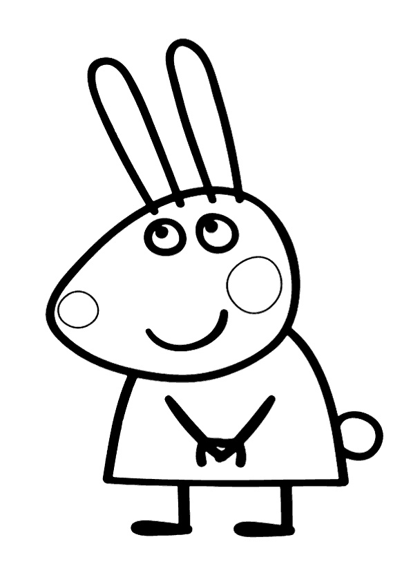 109 Peppa Pig Coloring Pages Printable 82