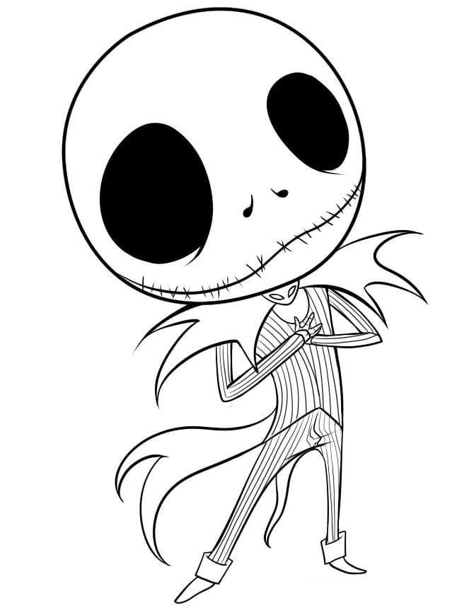 114 Nightmare Before Coloring Pages Printable 109