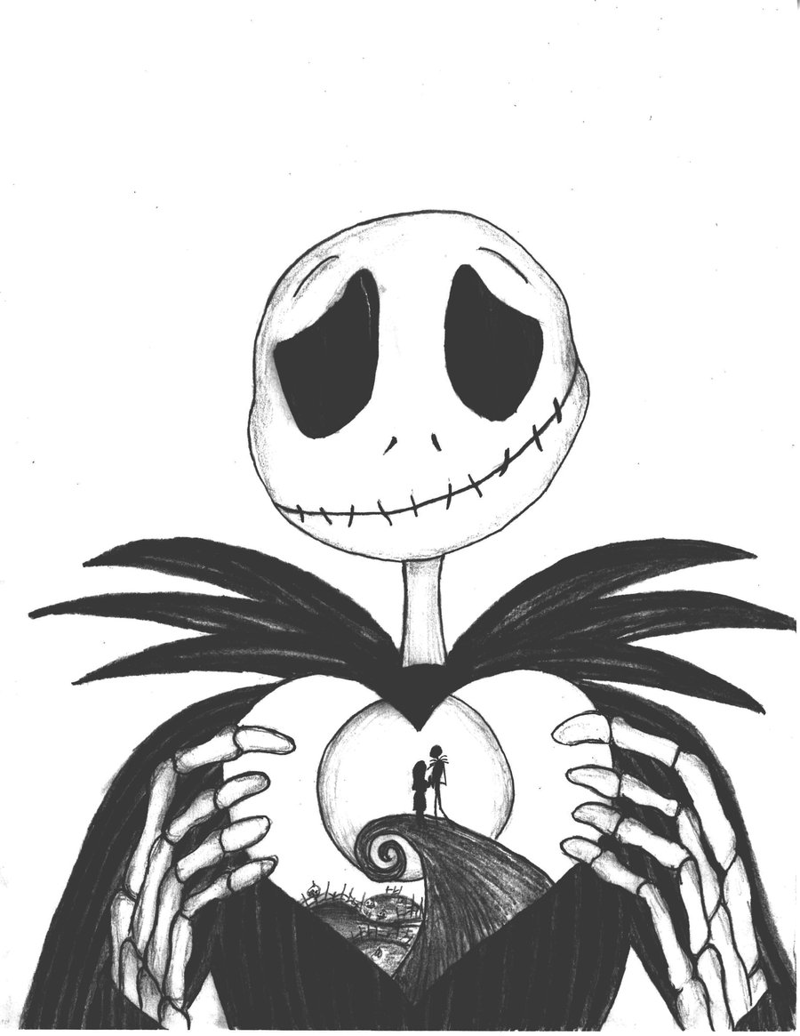 114 Nightmare Before Coloring Pages Printable 19